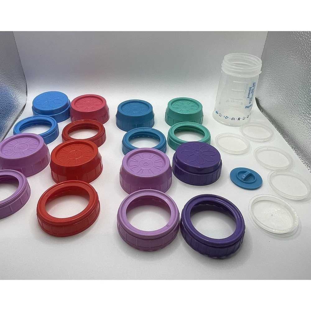90's Playtex Drop Ins 4 oz Baby Bottle And Accessories